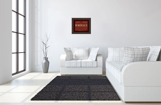 Classy Living Paola Viveiros Bordeaux 22" Wall Art-1