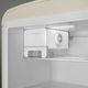 Smeg 50's Retro Style 31 in. 19.3 Cu. Ft. Cream Top Freezer Refrigerator-3