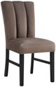 Crown Mark Vega Black/Brown Dining Side Chair-0