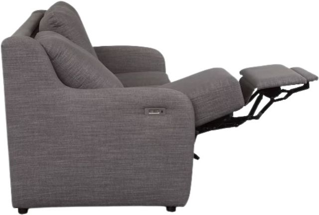 Bassett® Furniture BenchMade Wrenn Gray Power Reclining Sofa-3