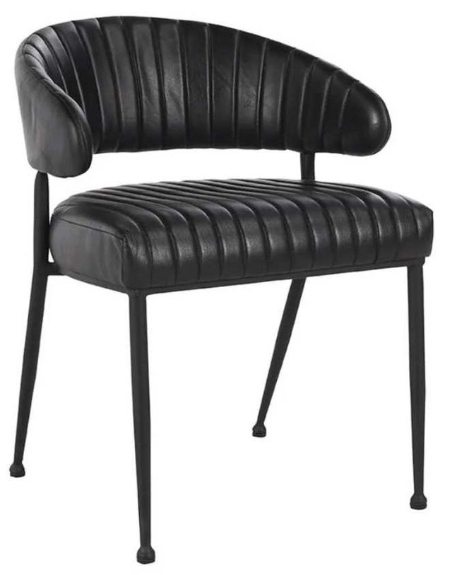 Classic Home Umbria Black/Midnight Raven Dining Chair-0