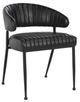 Classic Home Umbria Black/Midnight Raven Dining Chair-0