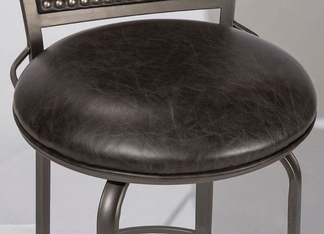 HH2 Home Belle Grove Charcoal Swivel Counter Stool-2
