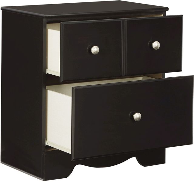 Signature Design by Ashley® Mirlotown Almost Black Nightstand-2
