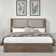 Liberty Furniture South Bend Burnished Clay/Gravel King Shelter Panel Bed-1