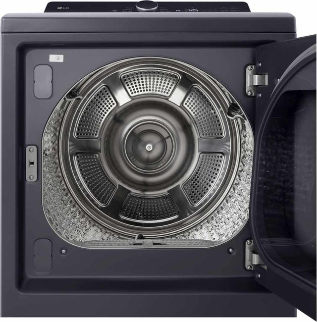 LG 7.3 Cu. Ft. Matte Black Smart Ventless Electric Dryer-2