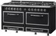Viking® Tuscany 66" Onyx Pro Style Dual Fuel Range with 2 Induction-2