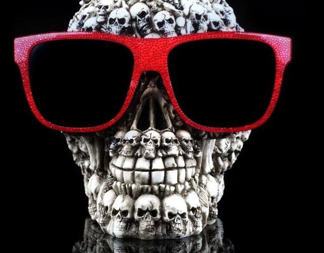 Classy Art Skulls on Skulls Wall Art-1