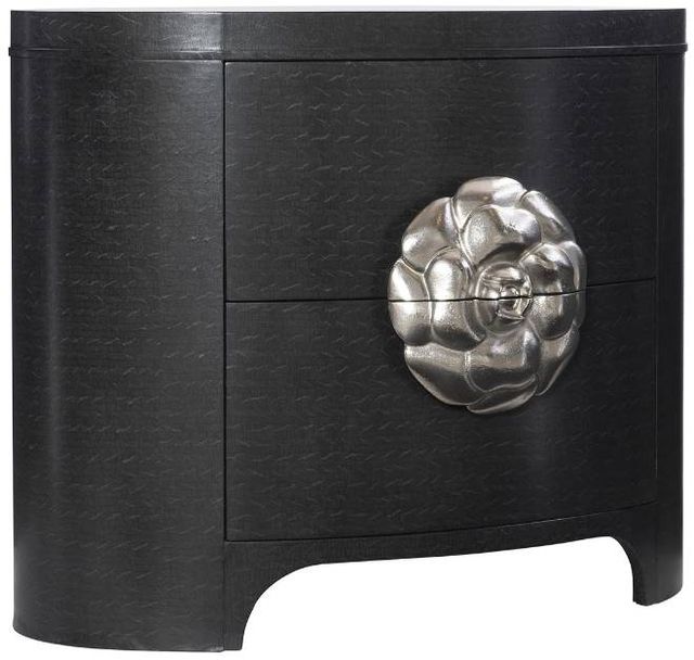 Bernhardt Silhouette Figured Onyx Nightstand-0