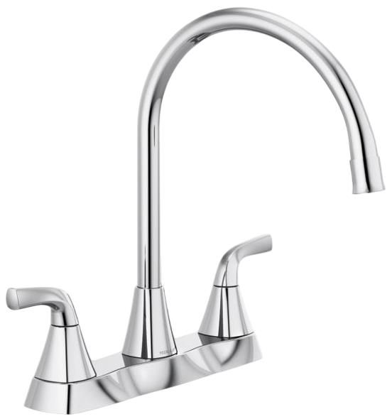 Peerless Parkwood® Chrome 12" 2-Handle Kitchen Faucet -0
