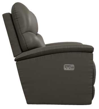La-Z-Boy® Trouper Tar Power Wall Recliner with Headrest and Lumbar-2