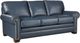 Craftmaster® CM Leather Copola/Manhattan Three Cushion Sofa-0