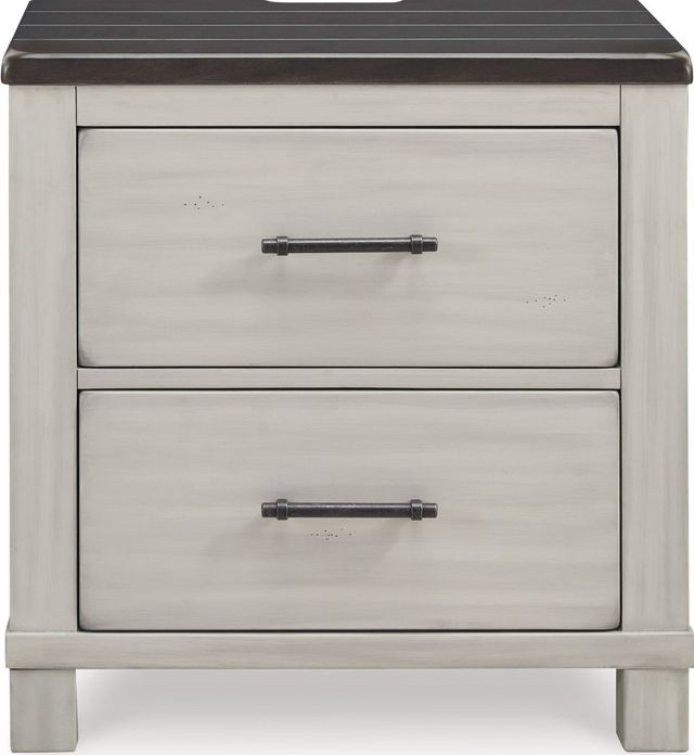 Signature Design by Ashley® Darborn Gray/Brown Nightstand-1
