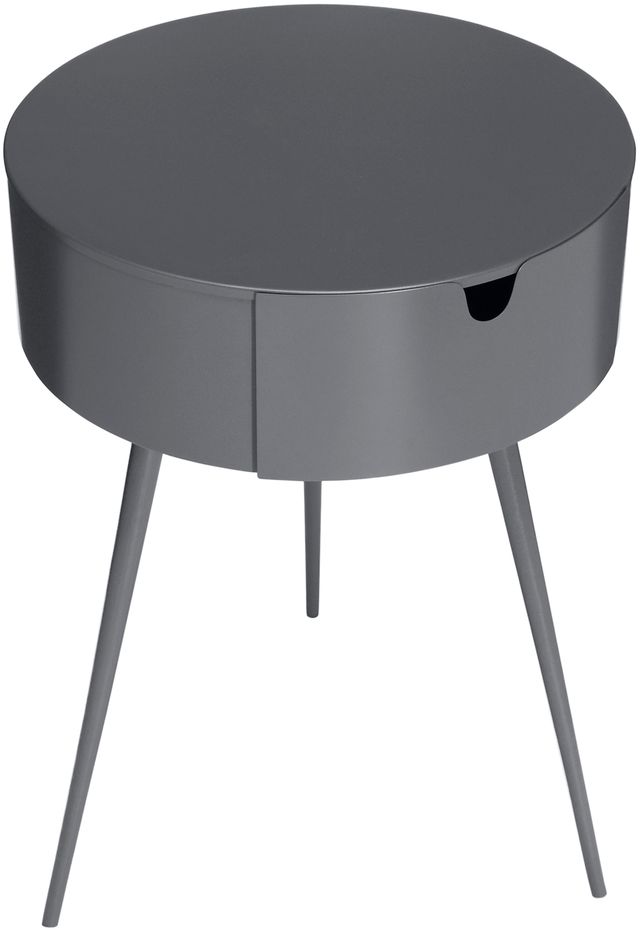 Meridian Furniture Bali Gray Nightstand-2