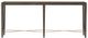 Currey & Company Verona Chanterelle Console Table with Champagne Framework -1