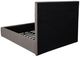 Coaster® Lawson Mushroom Queen Upholstered Platform Panel Bed-4