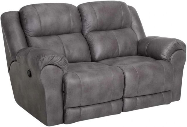 Franklin™ Croft Colt Smoke Manual Rocking Reclining Loveseat-0