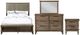 New Classic® Home Furnishings Cagney 4-Piece Vintage Queen Panel Bedroom Set-0