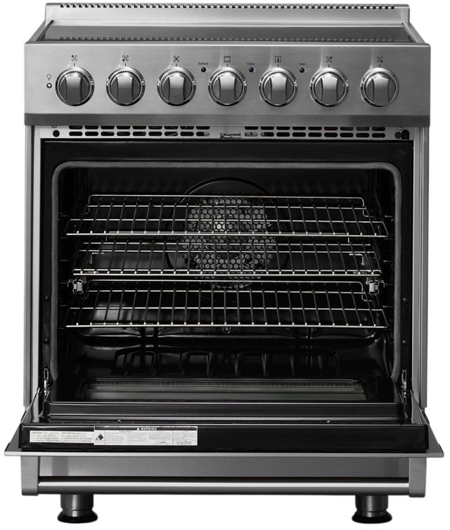 Viking® 3 Series 30" Stainless Steel Pro Style Electric Range-1