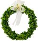 A & B Home Green Boxwood Ring-0