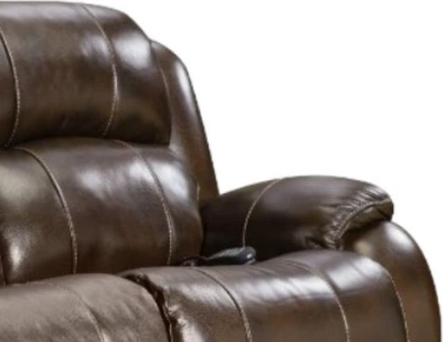 HomeStretch Palmer Walnut Double Power Reclining Sofa-2
