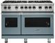 Viking® 5 Series 48" November Sky Pro Style Liquid Propane Gas Range-0