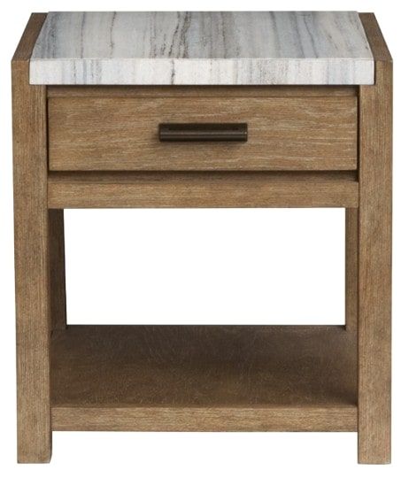 Magnussen Home® Plum Creek Sierra Brown End Table-1