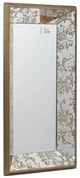 A & B Home Dorthea Gold Rectangular Hanging Mirror-0