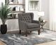 Homelegance® Aria Dark Gray Accent Chair-1