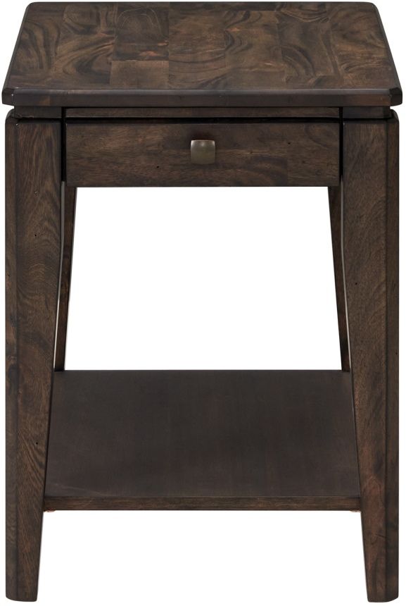 Intercon Kauai Brushed Mango Chairside Table-1