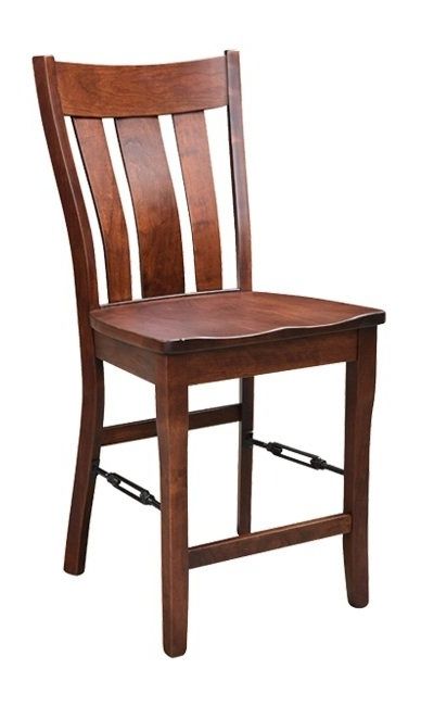Door County Bayfield 30“ Side Stationary Stool-0