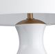 Crestview Collection Price Glossy White Table Lamp -2