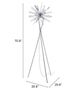 Zuo® Savoy Chrome Floor Lamp-3