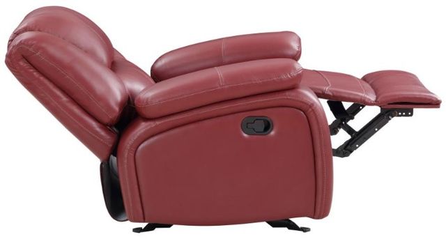Coaster® Camila Red Manual Glider Recliner-3