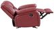 Coaster® Camila Red Manual Glider Recliner-3