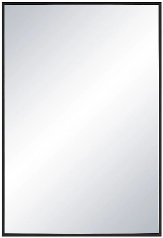 Renwil® Gasel Matte Black Accent Mirror-0