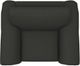 La-Z-Boy® Pembroke Premier Charcoal Stationary Chair with Nailhead Trim-2