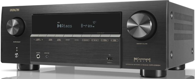 Denon® Black 7.2 Channel Home Theater Receiver Powered by HEOS™-2