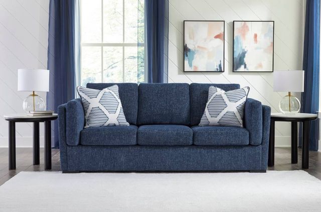 Benchcraft® Evansley Navy Sofa-4