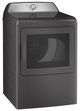 GE Profile™ 7.4 Cu. Ft. Diamond Gray Front Load Natural Gas Dryer -4