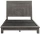 Liberty Furniture Modern Farmhouse 4-Piece Dusty Charcoal Queen Platform Bed Set-1
