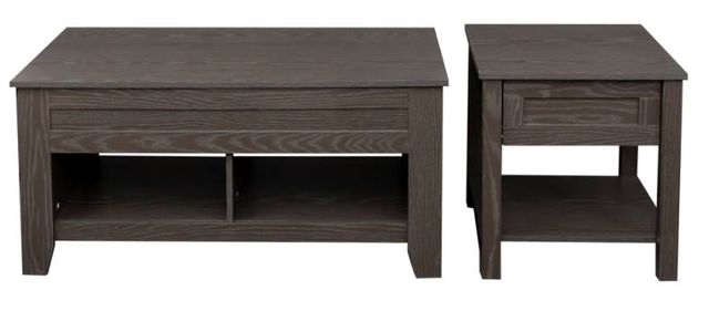 Mazin Furniture Irmias 2-Piece Grey Occasional Table Set-1