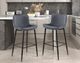 Homelegance® Nya Dark Gray Pub Height Chair-1