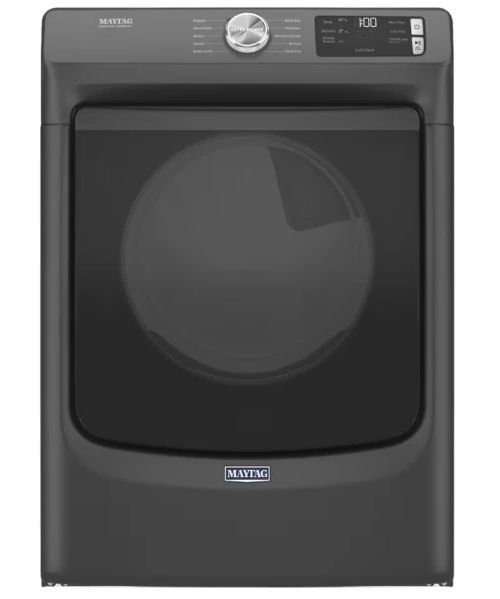 Maytag® 7.3 Cu. Ft. Volcano Black Front Load Gas Dryer-0