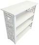 A & B Home White 36" Console Table-0