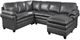 Homelegance® Exton 4-Piece Gray Sectional-3