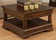 Handstone Phillipe Coffee Table with Shelf with 1 Drawer-0