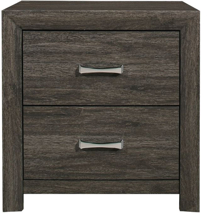 Homelegance® Edina Dark Gray Nightstand-2