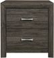 Homelegance® Edina Dark Gray Nightstand-2