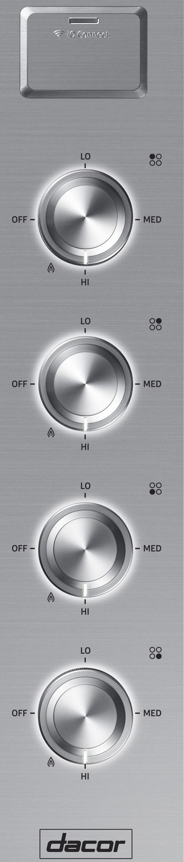 Dacor® Contemporary 30" Stainless Steel Natural Gas Cooktop-3